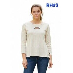 Harley Davidson Womens Long sleeve Shirt - Tan 1W - RH#2